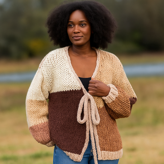 Cardigans - Warum wir bei Meami Design auf eine besondere Materialmischung setzen