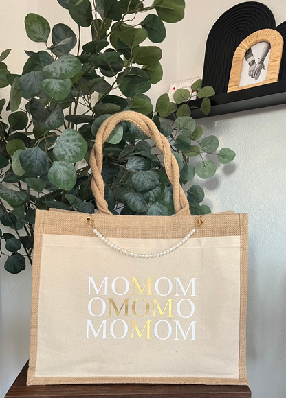 Einkaufstasche MOM mit stilvoller und eleganter Kette