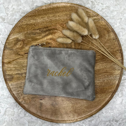 Kosmetiktasche aus Samt 17x12 cm