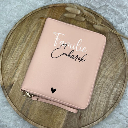 Familien-Organizer personalisiert Geschenk Organisation von Dokumenten & U-Heften