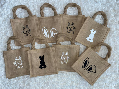 Ostertasche Geschenktasche Ostern aus Jute - Geschenk Ostern - Ostergeschenk - Mitbringsel Ostern - Easter - Frohe Ostern