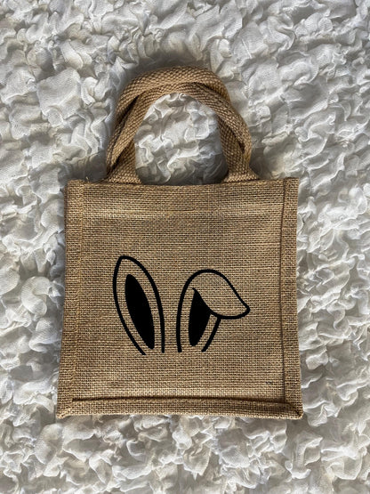Ostertasche Geschenktasche Ostern aus Jute - Geschenk Ostern - Ostergeschenk - Mitbringsel Ostern - Easter - Frohe Ostern
