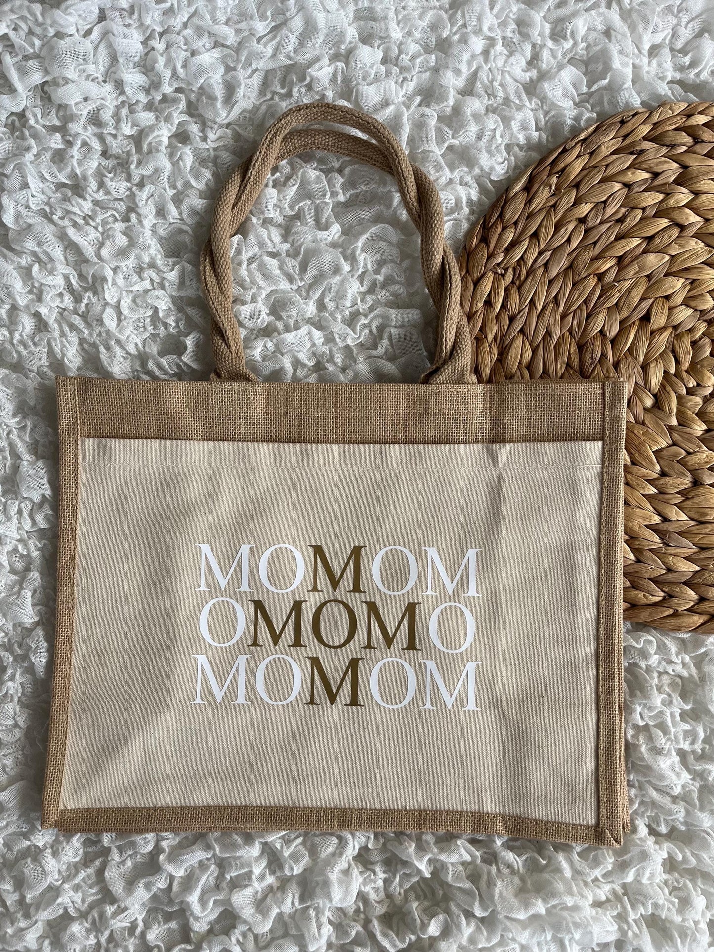 Einkaufstasche MOM - Mama Geschenk - Muttertag - Geschenk Muttertag - Valentinstag