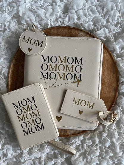 Travel-Mom-Organizer - Familien-Organizer - Travel Organizer - Geschenk Organisation von Dokumenten & U-Heften - Mama Unterlagen Organizer