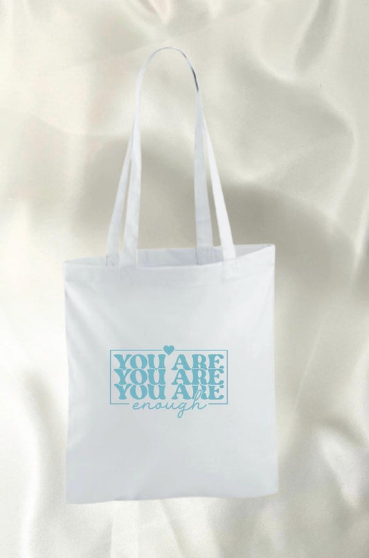 Mental Health Geschenk Mentale Gesundheit Mental Breakdown Geschenk Baumwolltragetasche Mama Freundin Schwere Zeit You Are Enough