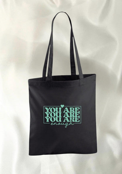 Mental Health Geschenk Mentale Gesundheit Mental Breakdown Geschenk Baumwolltragetasche Mama Freundin Schwere Zeit You Are Enough
