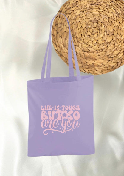 Mental Health Geschenk Mentale Gesundheit Mental Breakdown Geschenk Baumwolltragetasche Mama Freundin Schwere Zeit Life is tough