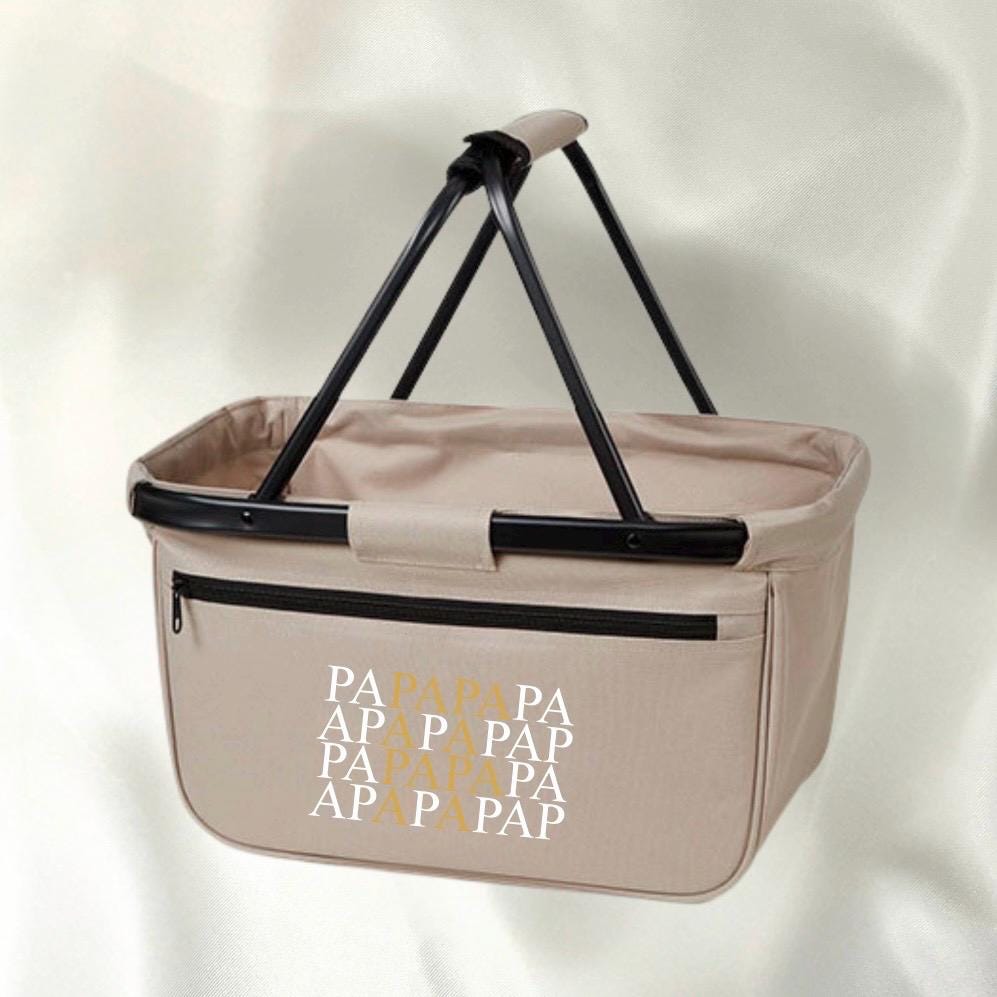 Geschenk für ihn Personalisierter Einkaufskorb Papa Geschenk Vatertag Dad Geschenkidee Papa Das perfekte Vatertagsgeschenk Geschenk Opa