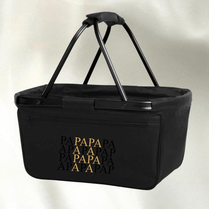 Geschenk für ihn Personalisierter Einkaufskorb Papa Geschenk Vatertag Dad Geschenkidee Papa Das perfekte Vatertagsgeschenk Geschenk Opa