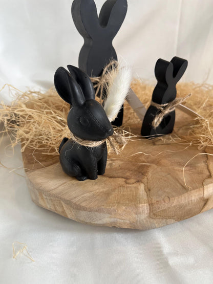 Osterei mit Hasenohren Osterdeko Geschenk Raysin Osterdeko Eierhase Ostergeschenk