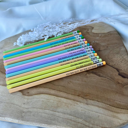 Schultütenfüllung personalisiert Mutmacher Bleistift Einschulung Einschulung Geschenk Schulkind 2026 Geschenk Schulanfang Bleistift mit Name