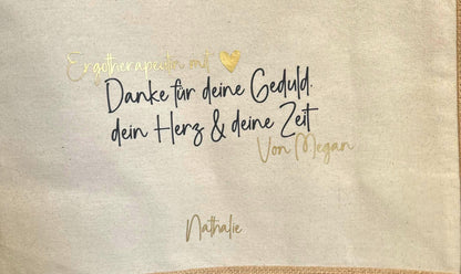 Einkaufstasche personalisiert Erzieher Abschiedsgeschenk Lehrerin Ergotherapeuten Geschenk Kita Kindergarten Abschied Dankeschön Erzieher