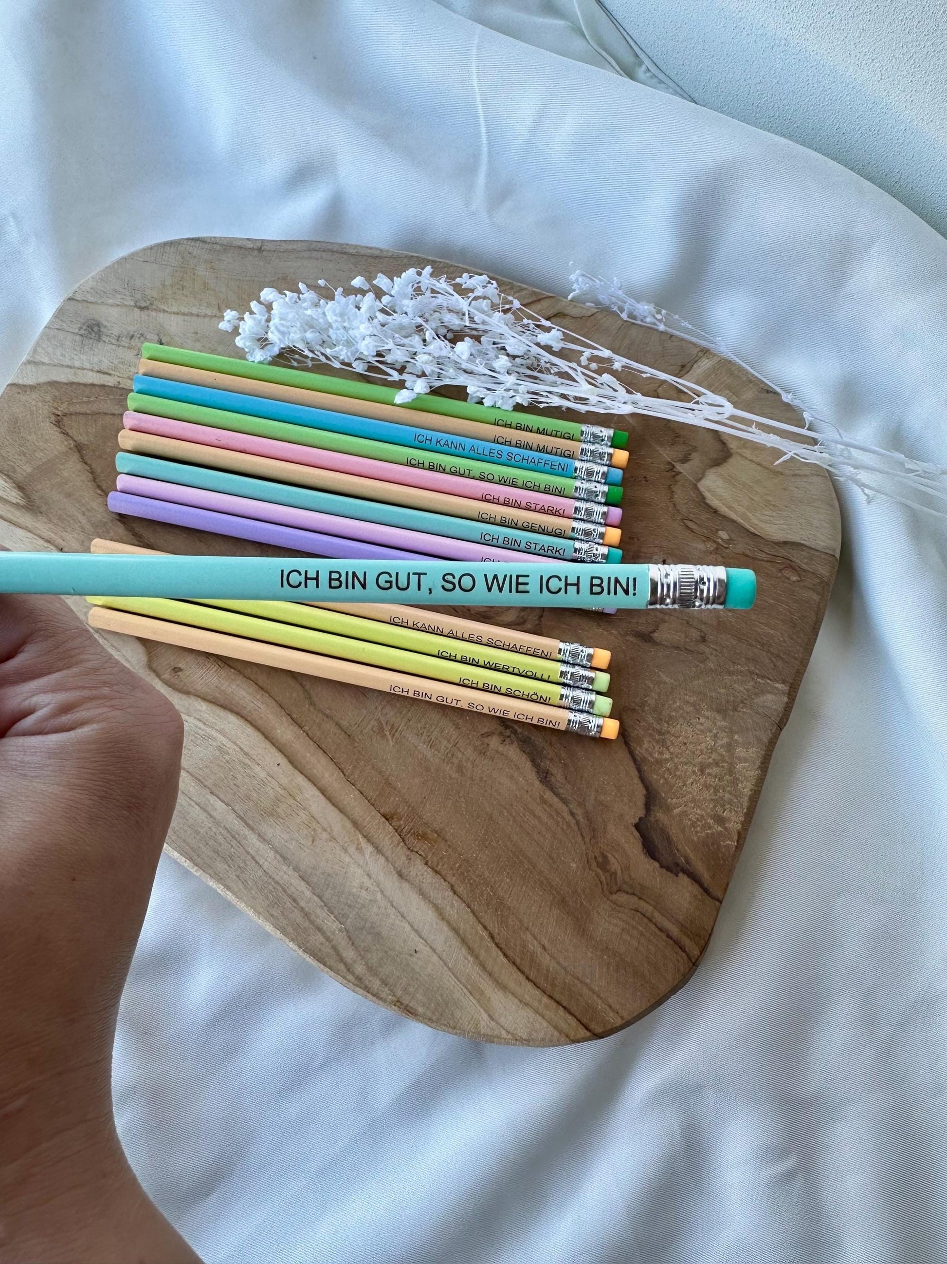 Schultütenfüllung personalisiert Mutmacher Bleistift Einschulung Einschulung Geschenk Schulkind 2026 Geschenk Schulanfang Bleistift mit Name