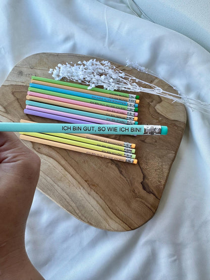 Schultütenfüllung personalisiert Mutmacher Bleistift Einschulung Einschulung Geschenk Schulkind 2026 Geschenk Schulanfang Bleistift mit Name