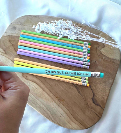 Schultütenfüllung personalisiert Mutmacher Bleistift Einschulung Einschulung Geschenk Schulkind 2026 Geschenk Schulanfang Bleistift mit Name