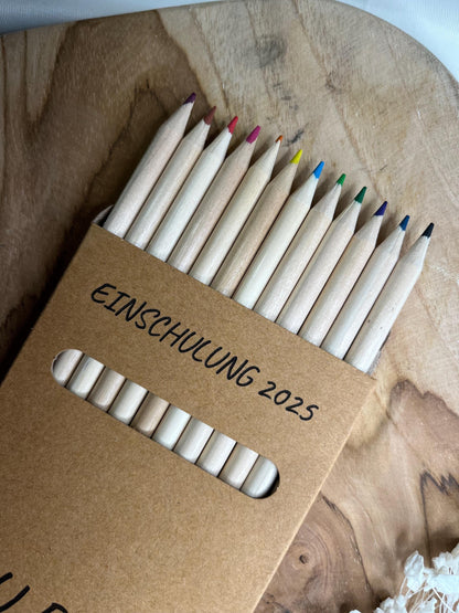 Einschulung Mädchen Geschenk Einschulung Junge Geschenk Stifte personalisiert Buntstifte Namen 1. Klasse Geschenk Einschulungsgeschenk