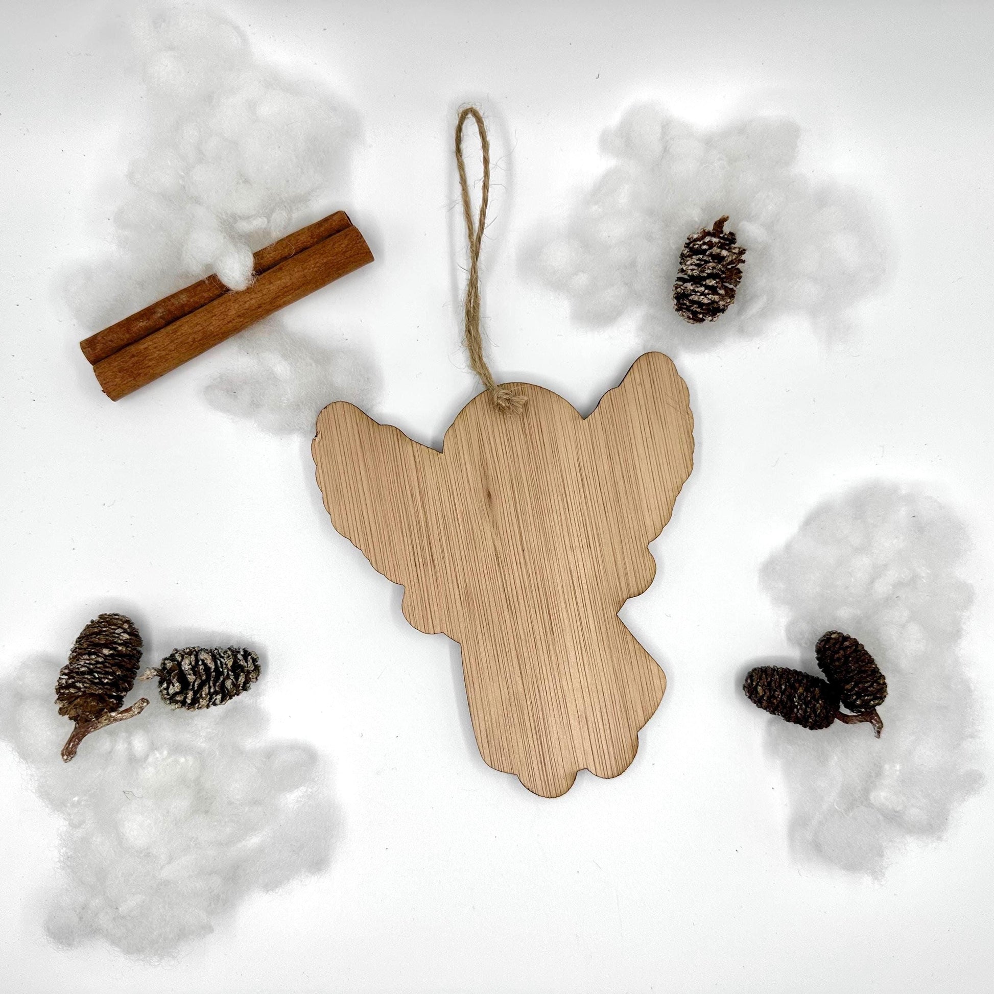 Holz Engel Deko Weihnachten Weihnachtsanhänger Holz großer Schutzengel Geschenk und Skandi Deko nachhaltige Weihnachtsdeko & Wichtelgeschenk