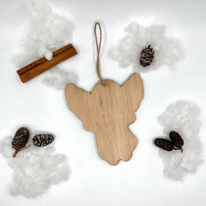 Holz Engel Deko Weihnachten Weihnachtsanhänger Holz großer Schutzengel Geschenk und Skandi Deko nachhaltige Weihnachtsdeko & Wichtelgeschenk