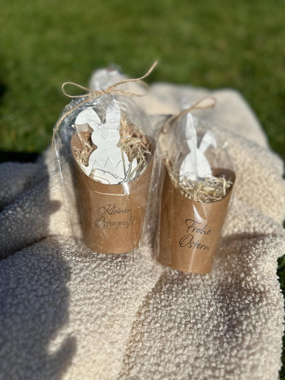 Osterüberraschung Geschenkset – Ostergeschenk & Mitbringsel für Kollegen, Lehrer, Erzieher, Kleine Osterideen