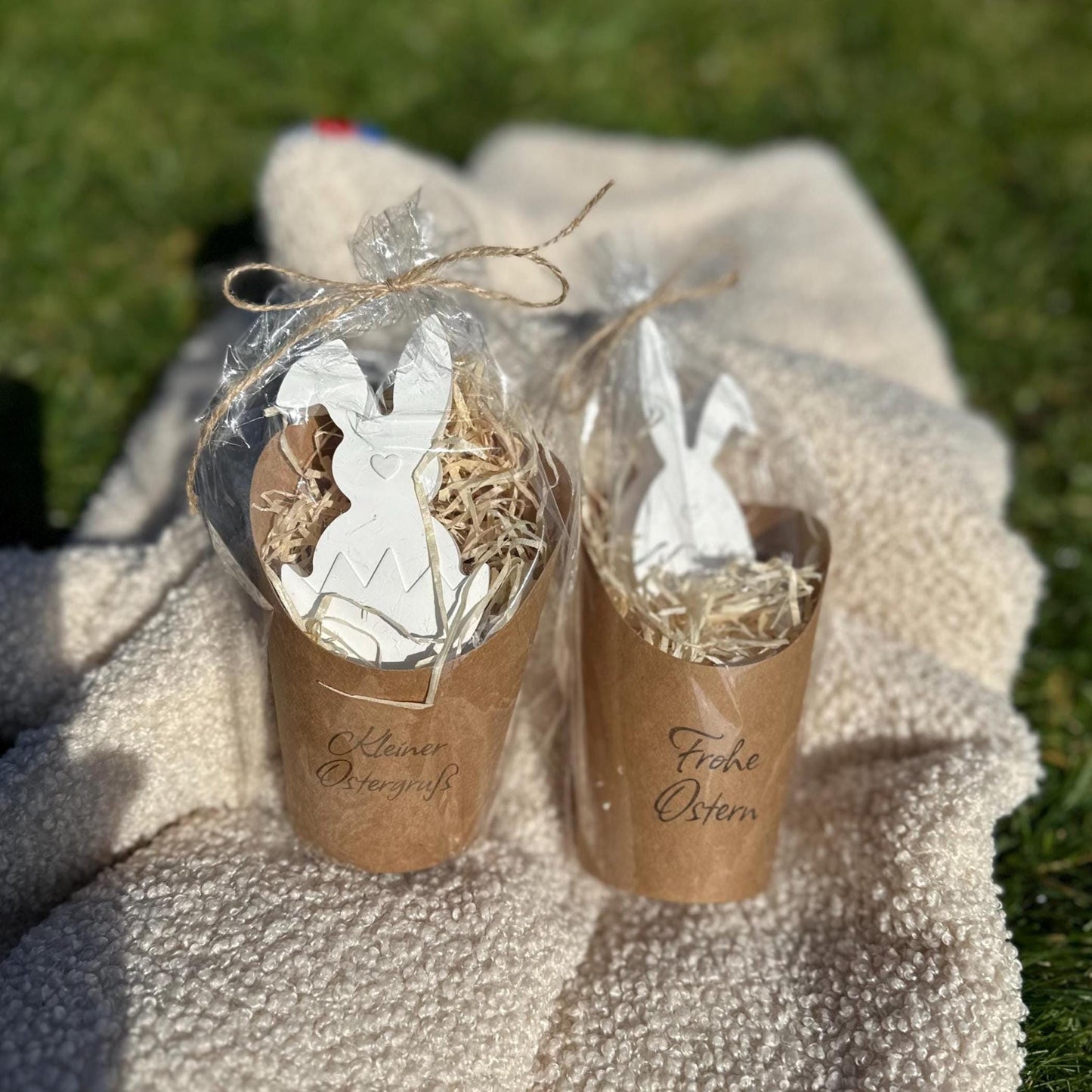 Osterüberraschung Geschenkset – Ostergeschenk & Mitbringsel für Kollegen, Lehrer, Erzieher, Kleine Osterideen