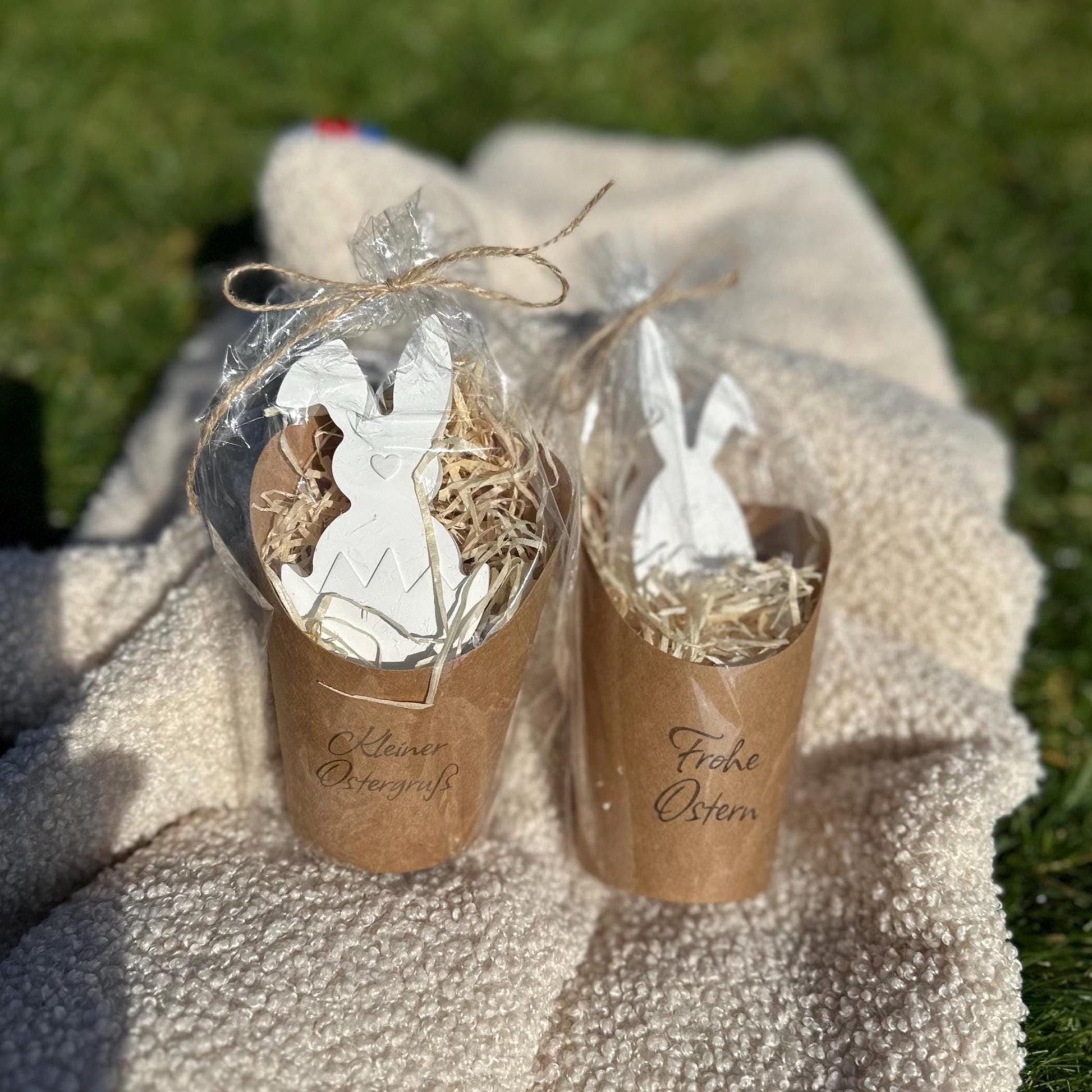 Osterüberraschung Geschenkset – Ostergeschenk & Mitbringsel für Kollegen, Lehrer, Erzieher, Kleine Osterideen