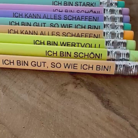 Schultütenfüllung personalisiert Mutmacher Bleistift Einschulung Einschulung Geschenk Schulkind 2026 Geschenk Schulanfang Bleistift mit Name